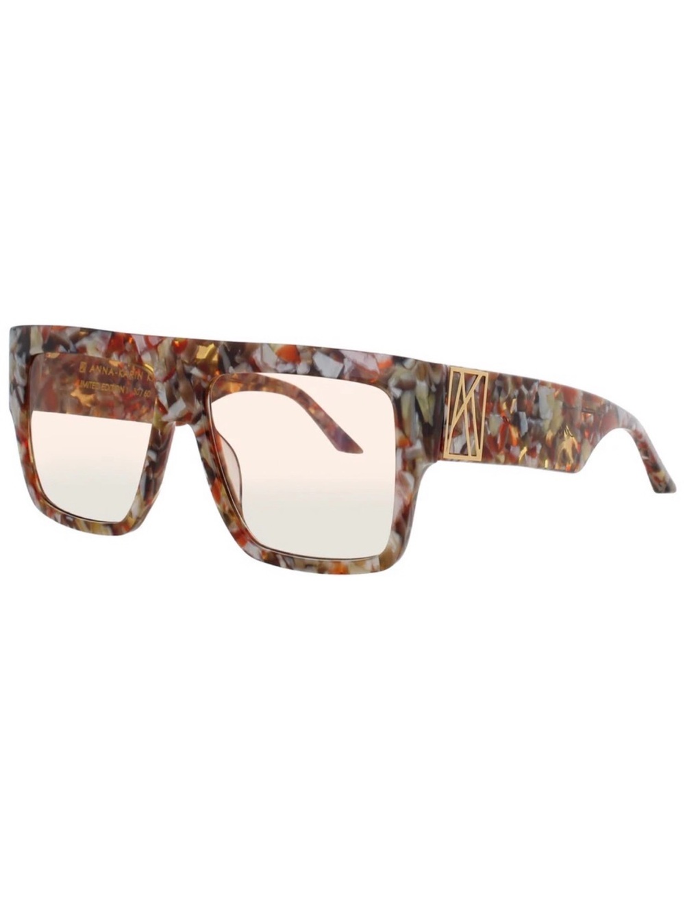 New Anna Karin Karlsson Mr 3Am Stories Autumn Unisex Flat Top Sunglasses